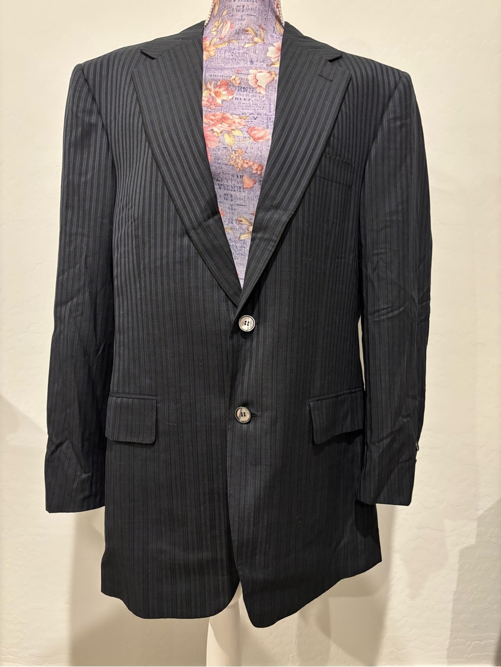 Stefano Ricci Classic Pinstripe Men's Blazer